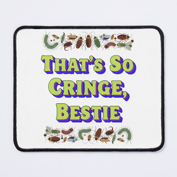 Item preview, That’s So Cringe, Bestie – Bugged Out Creepy-Crawly Digital Art designed and sold by AnnDesignStudio.
