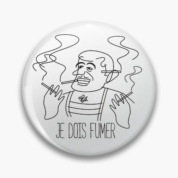 Item preview, Je Dois Fumer designed and sold by Gopherstown, OR.