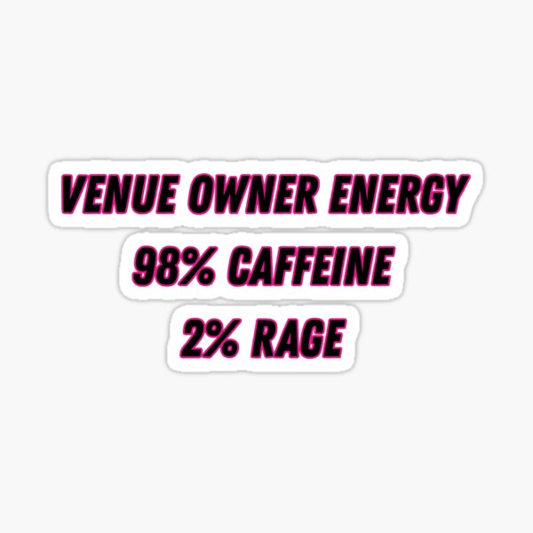 Item preview, Venue Owner Energy Make Up designed and sold by VenueSuccessPC.