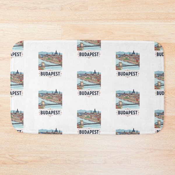 Item preview, Budapest - Hungary (Country Collection) designed and sold by HeartbeatPrint.