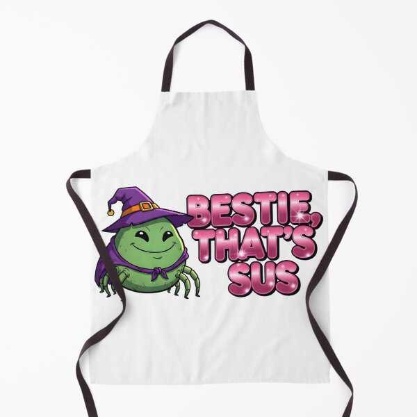 Item preview, Bestie, That's Sus – Cute Witch Spider Meme Digital Art designed and sold by AnnDesignStudio.