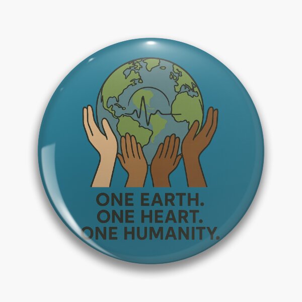 Item preview, One Earth, One Heart, One Humanity designed and sold by MugLifeCo.