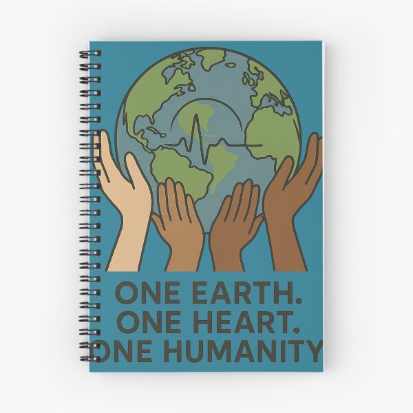 Item preview, One Earth, One Heart, One Humanity designed and sold by MugLifeCo.