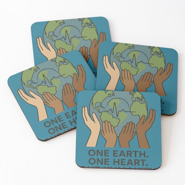 Item preview, One Earth, One Heart, One Humanity designed and sold by MugLifeCo.