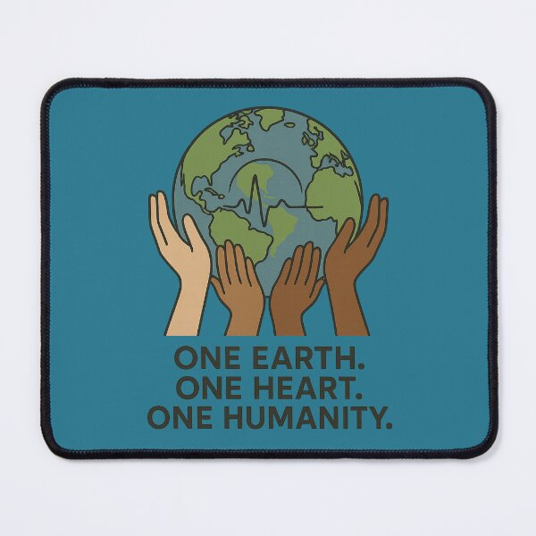 Item preview, One Earth, One Heart, One Humanity designed and sold by MugLifeCo.