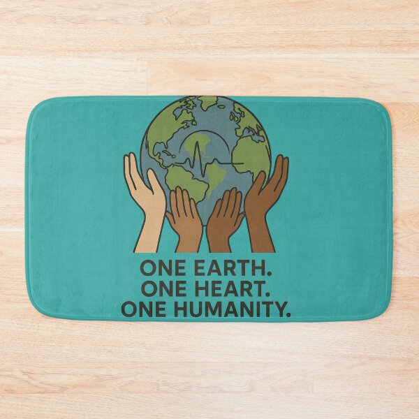 Item preview, One Earth, One Heart, One Humanity designed and sold by MugLifeCo.