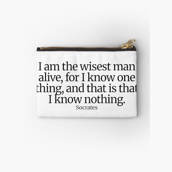 Item preview, Socrates Quote  designed and sold by CharmStudio.
