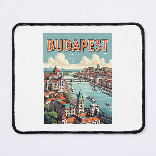 Artikelvorschau, Budapest – Ungarn (Ländersammlung) entworfen und verkauft von HeartbeatPrint.