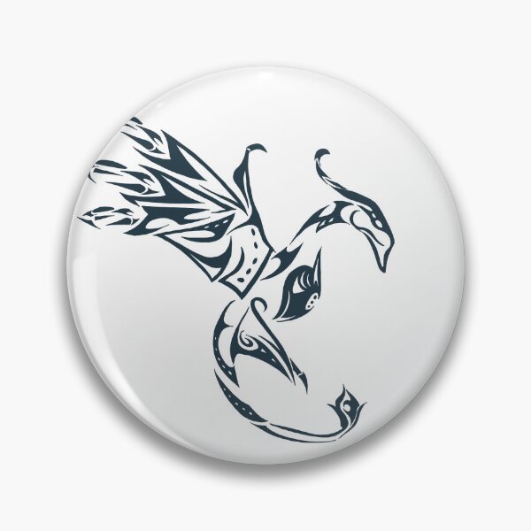 Item preview, Ikran simple tribal logo- darkblue designed and sold by Artsydragongal.