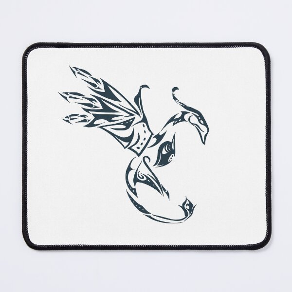 Item preview, Ikran simple tribal logo- darkblue designed and sold by Artsydragongal.