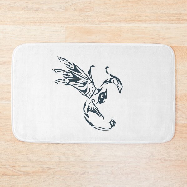 Item preview, Ikran simple tribal logo- darkblue designed and sold by Artsydragongal.