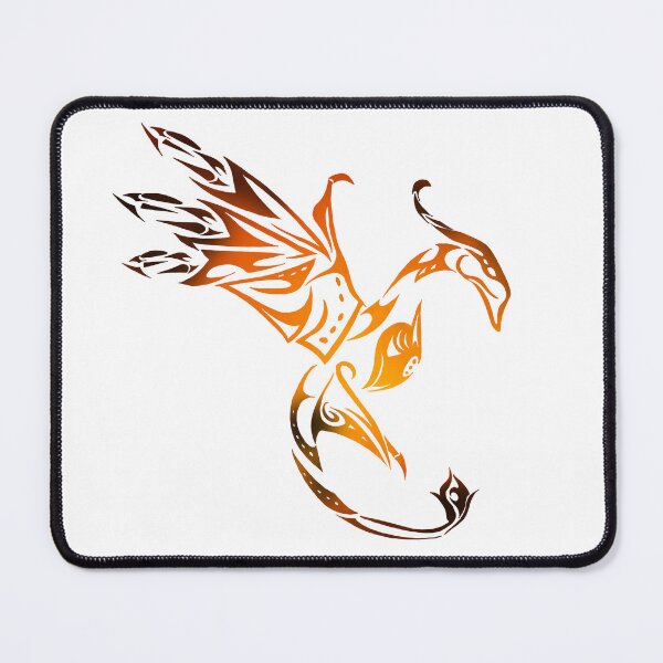 Item preview, Ikran simple tribal logo- firey designed and sold by Artsydragongal.