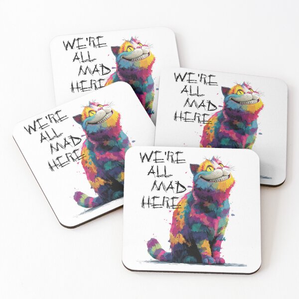 Item preview, We’re All Mad Here (But I’m the Tour Guide)" – Trippy Cheshire Vibes for the Wonderfully Weird designed and sold by Ignorant-Artist.