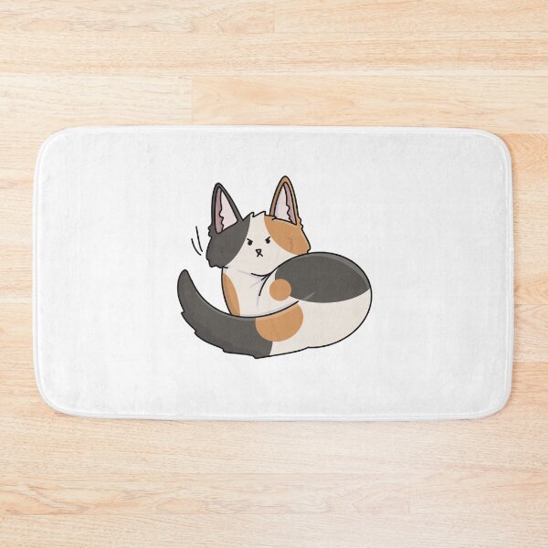 Item preview, Angry calico kitty cat designed and sold by NotreDameChelle.