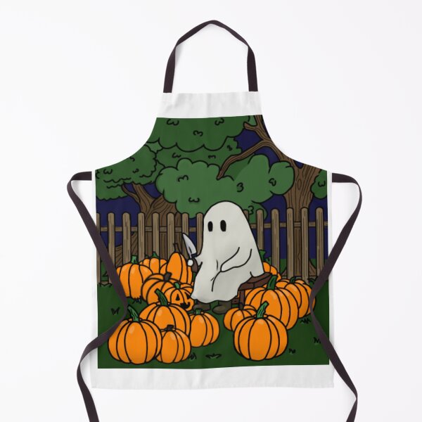 Item preview, Ghost carving pumpkins  designed and sold by Artistkhg.