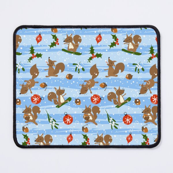 Item preview, christmas squirrels fun and frolic designed and sold by kobyakov.