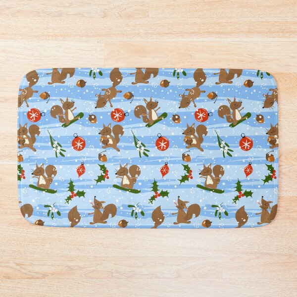 Item preview, christmas squirrels fun and frolic designed and sold by kobyakov.