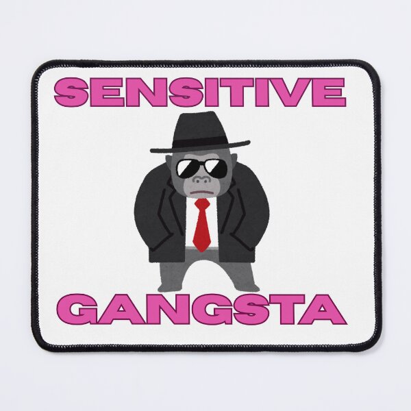Item preview, Gorilla in a Suit – Sensitive Gangsta Style designed and sold by JeffSwarley.