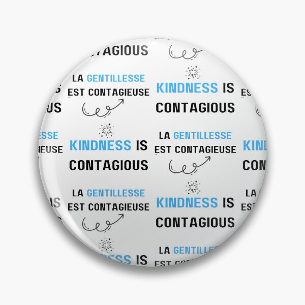Item preview, Kindness Is Contagious – French Quote Tee designed and sold by A6tan-graphiste.