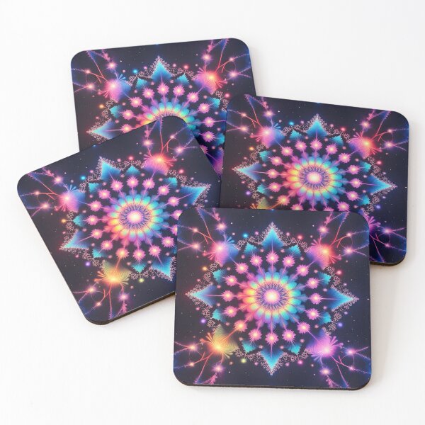 Item preview, - Digital Mandala Art with Vibrant Fractals designed and sold by FusionGaze.
