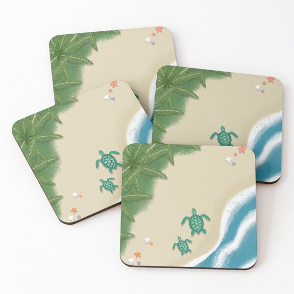 Item preview, Turtles on the beach designed and sold by GaiaShop.