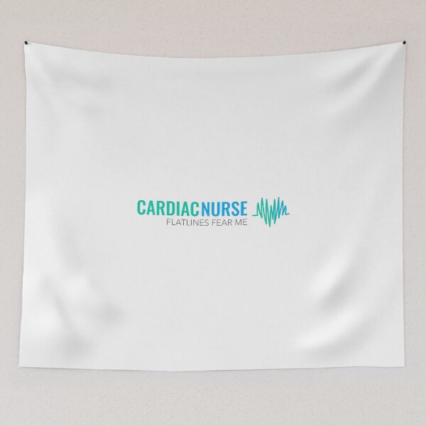 Item preview, Cardiac Nurse Flatlines Fear Me Tshirt designed and sold by BluemoonTees.