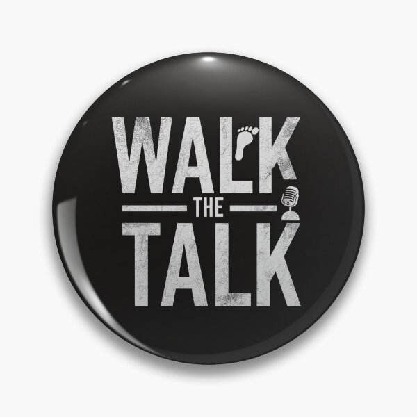 Item preview, Walk the Talk – Bold Motivational Statement Shirt designed and sold by OskArt design.