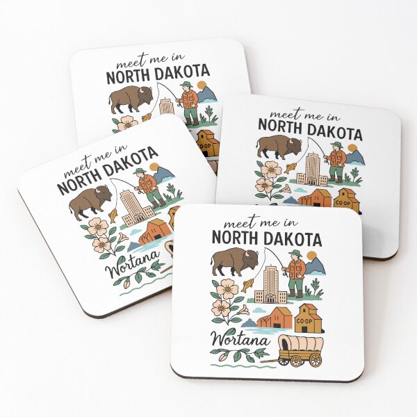 Item preview, Meet me in North Dakota prairie vibes designed and sold by CleanDecor.