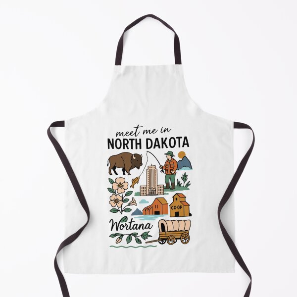 Artikelvorschau, Treffen Sie mich in der Präriestimmung von North Dakota entworfen und verkauft von CleanDecor.
