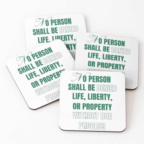 Item preview, Defend Due Process Design: Life, Liberty, Property designed and sold by leftyshirts.