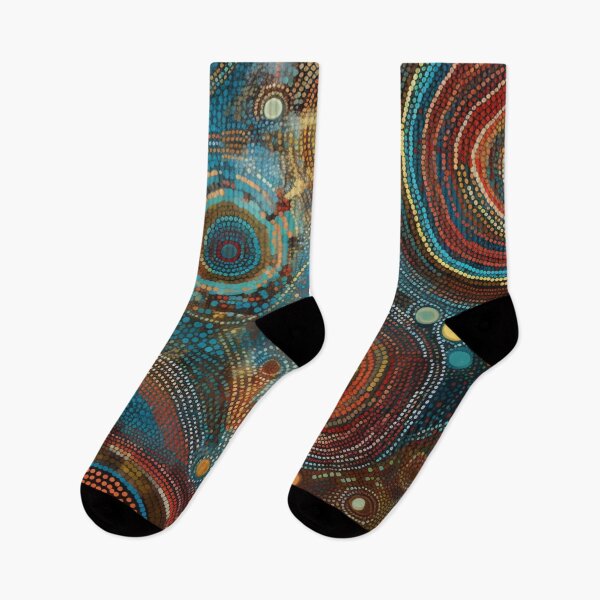 Item preview, Aboriginal Inspired Dot Art - Indigenous Groups designed and sold by GrinGalore.