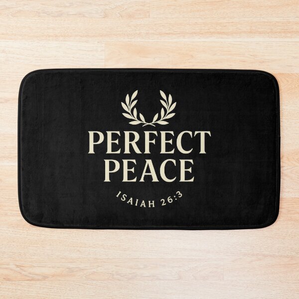 Item preview, Perfect Peace Isaiah 26:3 Scripture Verse designed and sold by SimplySelim.