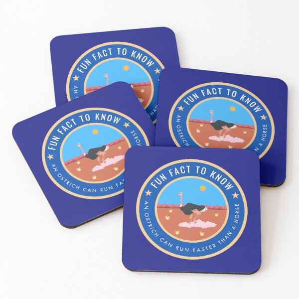 Item preview, Fun fact to know An ostrich can run faster than a horse designed and sold by fev-rocks.