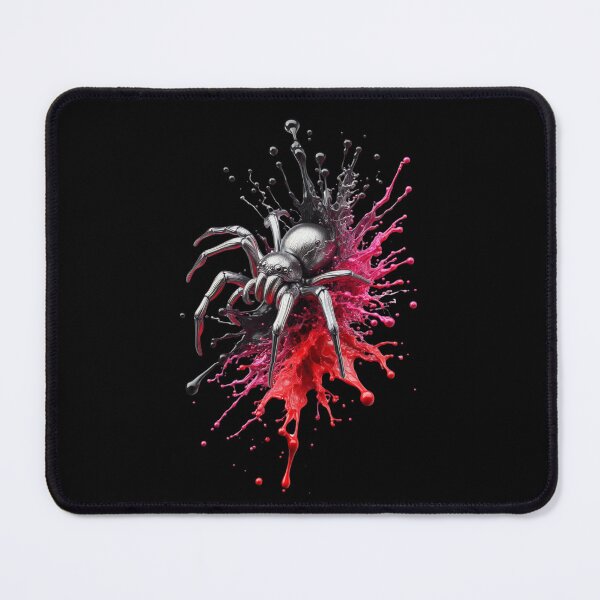 Item preview, Black & Red Splash Spider designed and sold by EvelinZ.