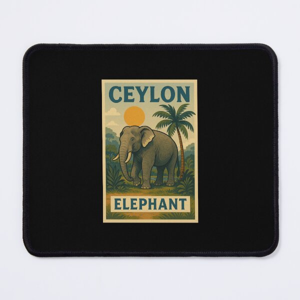 Item preview, Ceylon Elephant designed and sold by EuropeanPrints.