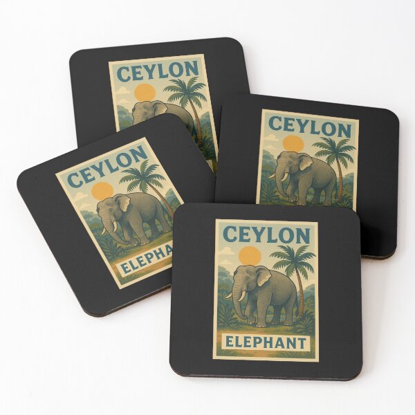 Item preview, Ceylon Elephant designed and sold by EuropeanPrints.
