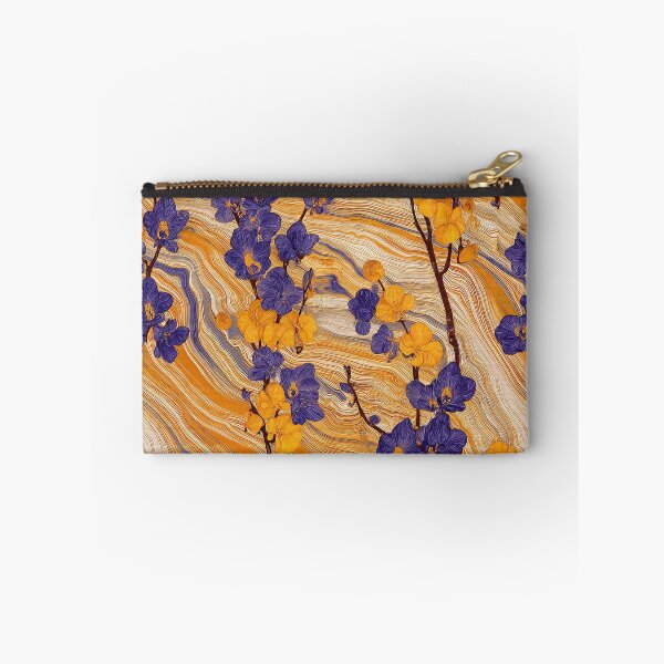 Item preview, Golden Currents & Violet Orchids designed and sold by RyanPhamDesigns.