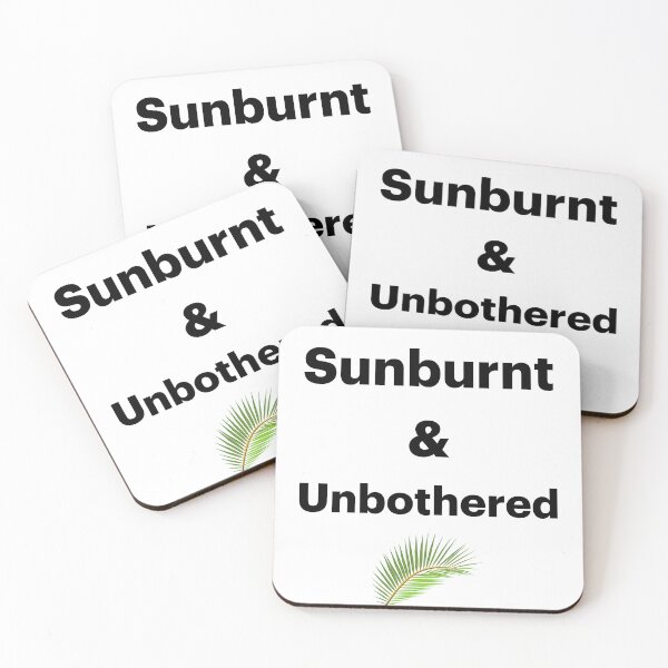Item preview, Sunburnt and Unbothered (palm) designed and sold by Paradise-Ts.