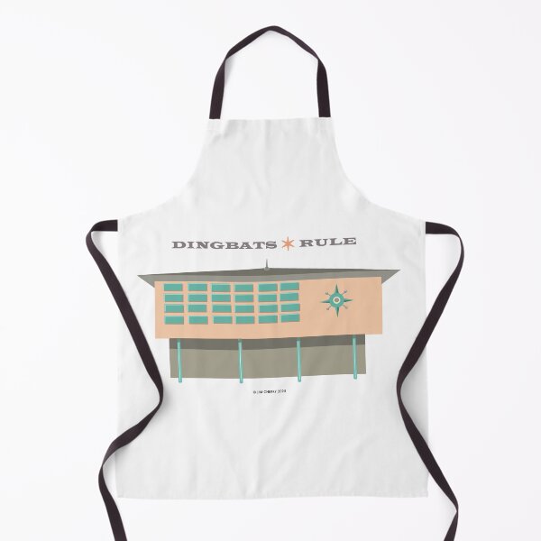Item preview, Dingbat Mid Century Modern Apartment Building designed and sold by jimcherry3.