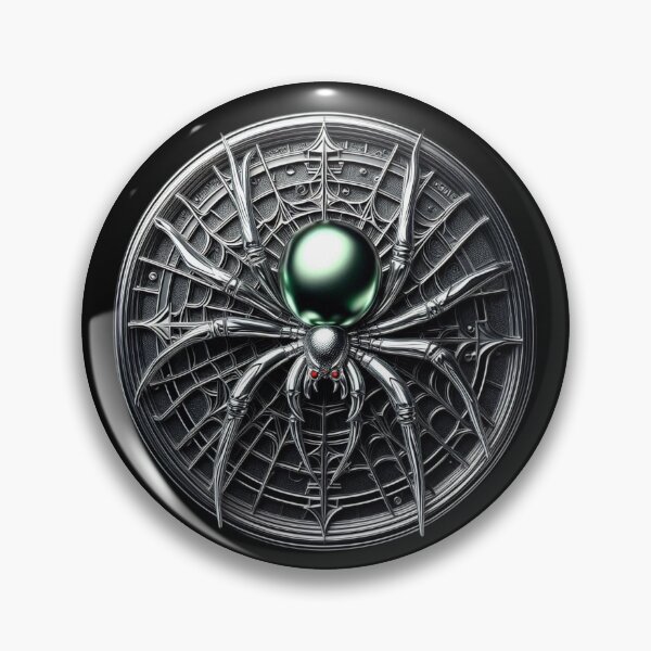 Item preview, Spider Shield – Dark Fantasy Emblem designed and sold by EvelinZ.