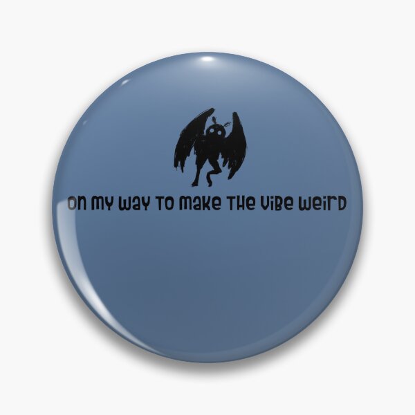 Item preview, mothman - on my way to make the vibe weird designed and sold by kobyakov.
