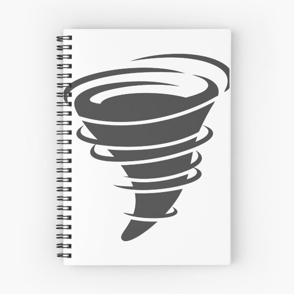 Item preview, Dark Tornado Icon - Cyclone Spiral Vector Illustration designed and sold by AFernandesDSG.