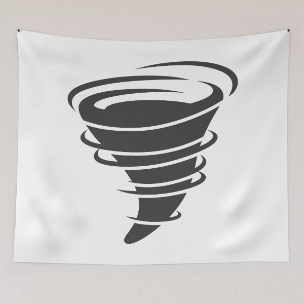 Item preview, Dark Tornado Icon - Cyclone Spiral Vector Illustration designed and sold by AFernandesDSG.