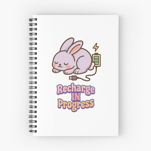 Item preview, Recharging Bunny designed and sold by Neon Drift.
