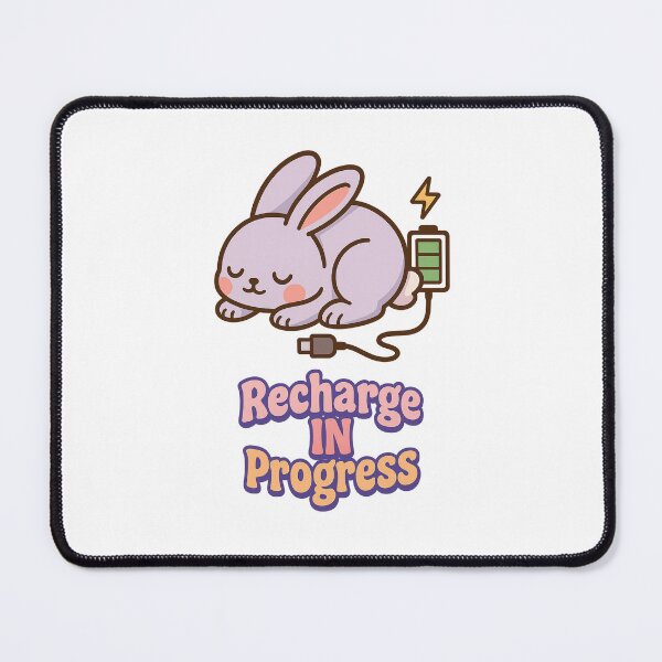 Item preview, Recharging Bunny designed and sold by Neon Drift.