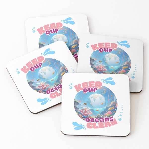 Item preview, Keep the ocean clean designed and sold by Cages or Wings.
