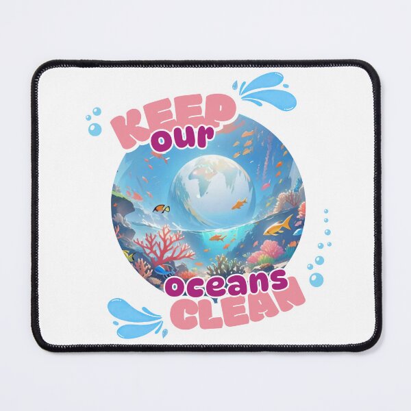 Item preview, Keep the ocean clean designed and sold by Cages or Wings.