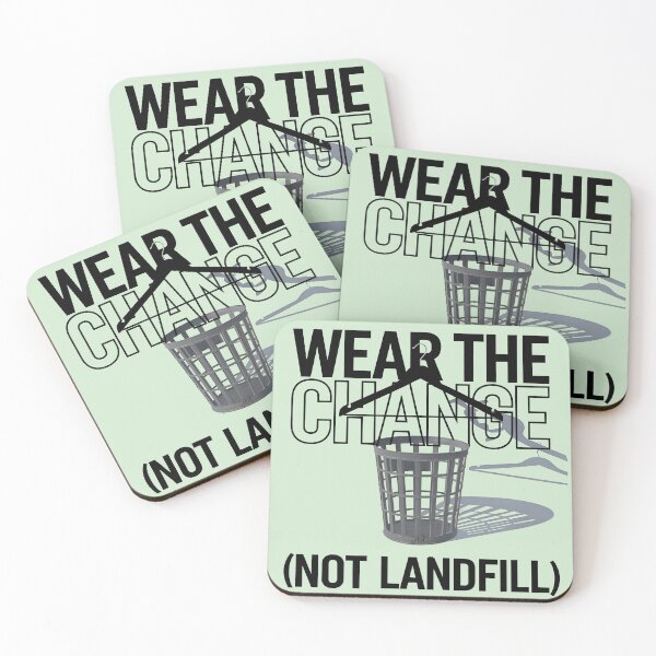 Item preview, Copy of wear the change not landfill designed and sold by jbfart.
