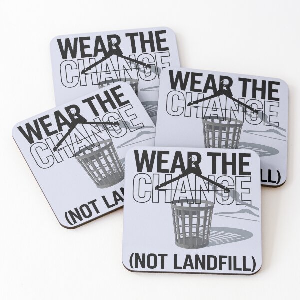 Item preview, wear the change not landfill designed and sold by jbfart.