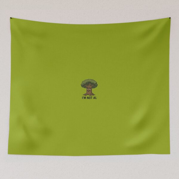 Item preview, I’m Not AI – Talking Tree Design efteling designed and sold by SnappyPineapple.